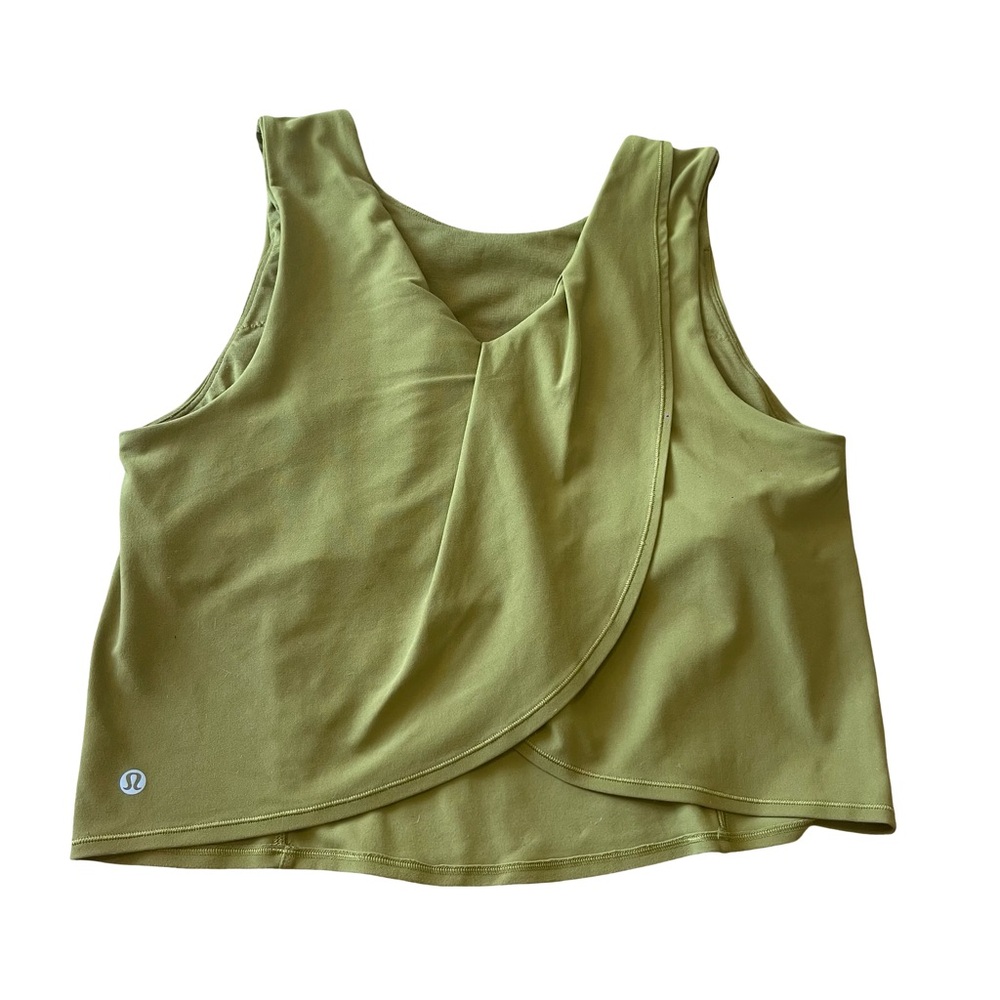 lululemon athletica nulu twist back yoga tank top
